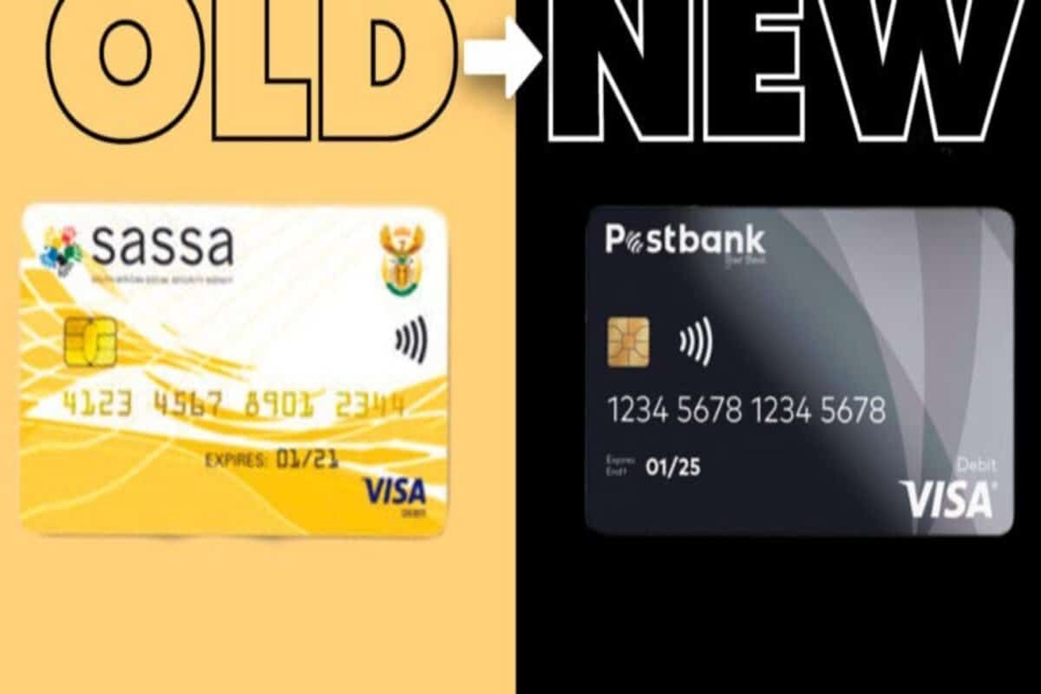 Still using a Sassa gold card? Counters now open on weekends to help you switch to black before deadline